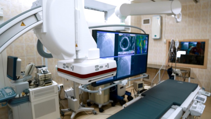 Новый рентгенангиограф для областной больницы